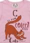 Camiseta Colcci Kids Manga Curta Menina Rosa - Marca Colcci Kids
