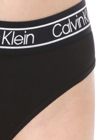 Calcinha Calvin Klein Underwear Tanga Flx Preta