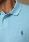 Camisa Polo Polo Ralph Lauren Reta Logo Bordado Azul - Marca Polo Ralph Lauren