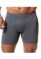 Cueca Boxer Bio Esportiva Ultraleve DeMillus 90903 Grafite  Cinza - Marca Demillus