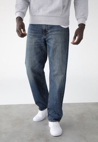 Calça Jeans Levis Reta 568 Azul