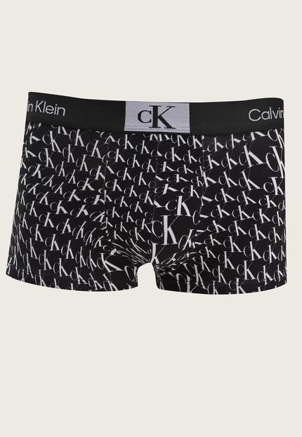 Cueca Calvin Klein Underwear Boxer Logomania Preta - Marca Calvin Klein Underwear