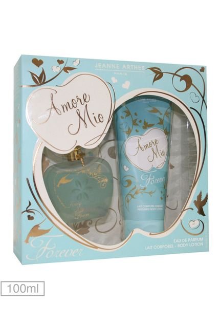 Kit Perfume Amore Mio Forever Jeanne Arthes 100ml - Marca Jeanne Arthes