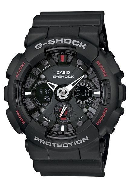 Relógio G-Shock GA-120-1ADR Preto - Marca G-Shock