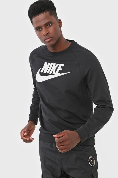 Camiseta Nike Sportswear Nsw Modern Crew Preta - Marca Nike Sportswear