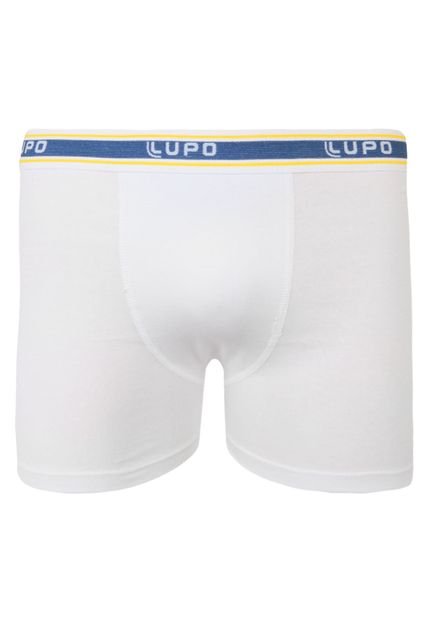 Cueca Lupo Boxer Branca - Marca Lupo