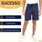 KIT 3 Bermuda Infantil Short Tactel Escolar Masculino - Marca KS