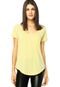 Camiseta Mulher Elastica New Pocket Lumi Amarela - Marca Mulher Elastica