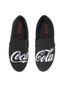 Slip On Coca Cola Shoes Logo Preto - Marca Coca Cola Shoes
