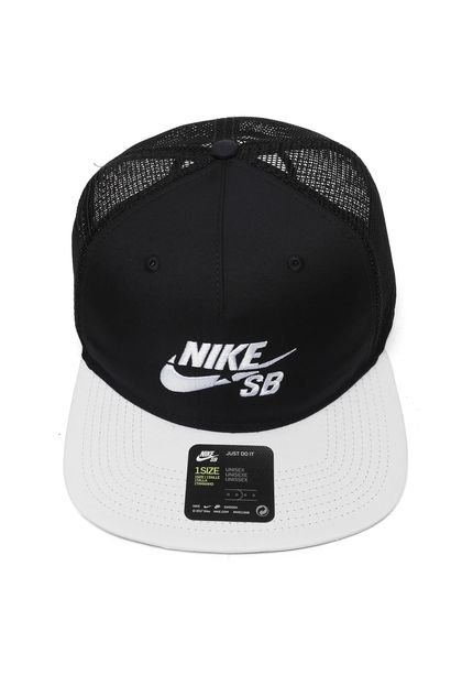 Boné Nike SB SB Trucker Preto/Branco - Marca Nike SB