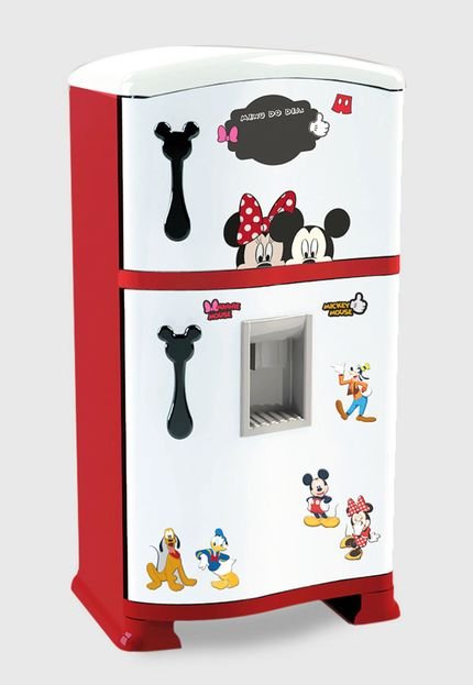 Refrigerador Mickey Disney Vermelho e Branco Xalingo - Marca Xalingo