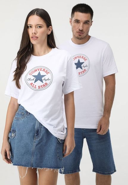 Camiseta Converse All Star Branca - Marca Converse