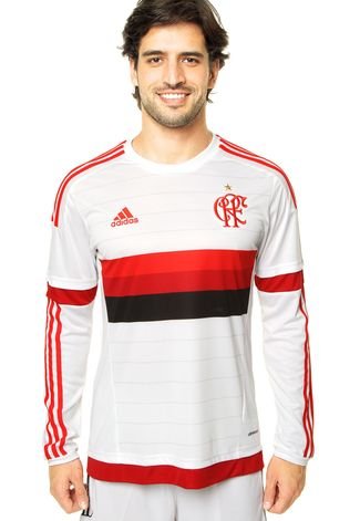 مستأجر إعداد سيدتي  Camisa adidas Performance Authentic Flamengo II Branca - Compre Agora |  Kanui Brasil
