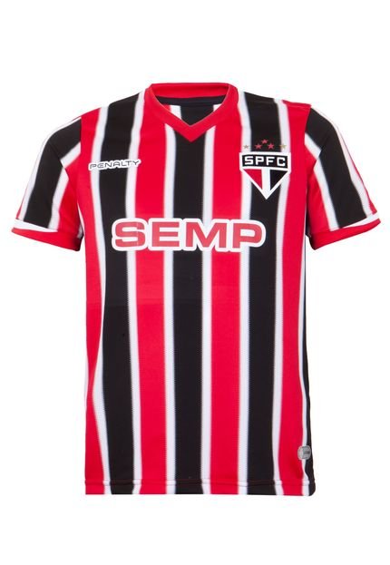 Camisa Penalty São Paulo II Torcedor nº9 Listra - Marca Penalty