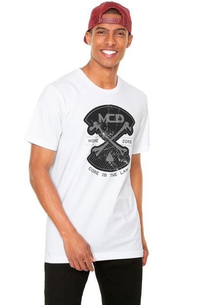 Camiseta MCD Core Bones Branca - Marca MCD