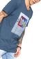 Camiseta Hang Loose Shakabow Azul - Marca Hang Loose