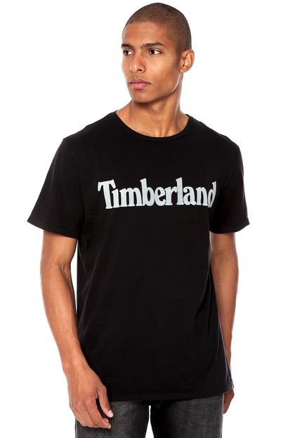 Camiseta Timberland Estampada Preta - Marca Timberland