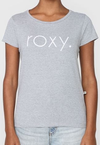 Camiseta Roxy Surf Spirit Cinza