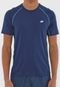 Camiseta New Balance Raglan Azul-Marinho - Marca New Balance