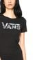 Camiseta Vans Tropic Skate Rocker Slim Preto - Marca Vans