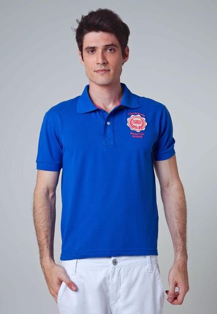 Camisa Polo TNG Authentic Azul - Marca TNG