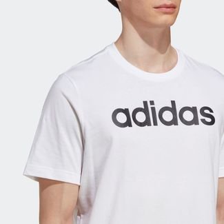 Adidas Camiseta Essentials Linear Embroidered Logo - Compre Agora