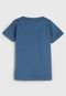 Camiseta Elian Infantil Lisa Azul - Marca Elian