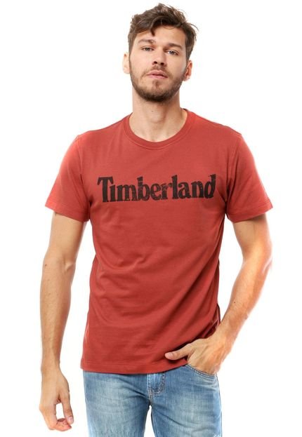 Camiseta Timberland Signature Vermelha - Marca Timberland