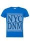 Camiseta FiveBlu NYC Azul - Marca FiveBlu