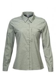 Camisas Mujer Rosselot Long Sleeve Q-Dry Shirt Verde Grisaceo