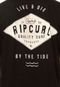 Camiseta Rip Curl By The Tide Preta - Marca Rip Curl