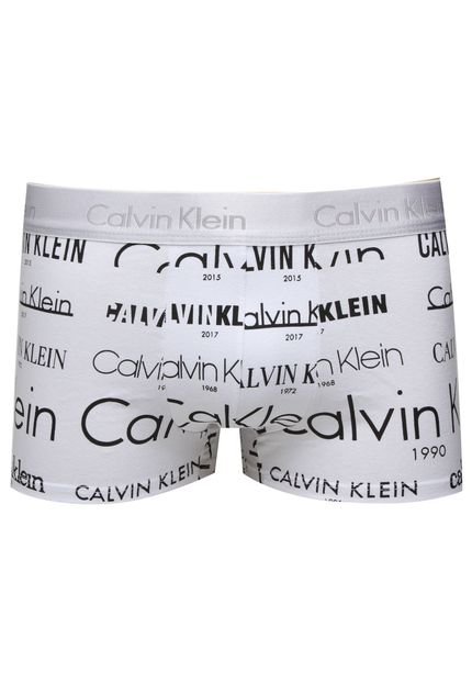Cueca Calvin Klein Boxer Logos Branco - Marca Calvin Klein Underwear