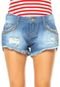 Short Jeans Colcci Boyfriend Azul - Marca Colcci