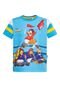 Camiseta Club Penguin Azul - Marca Club Penguin