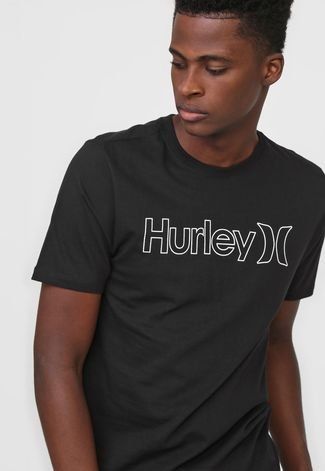 Camiseta Hurley Silk O&O Outilene Preta