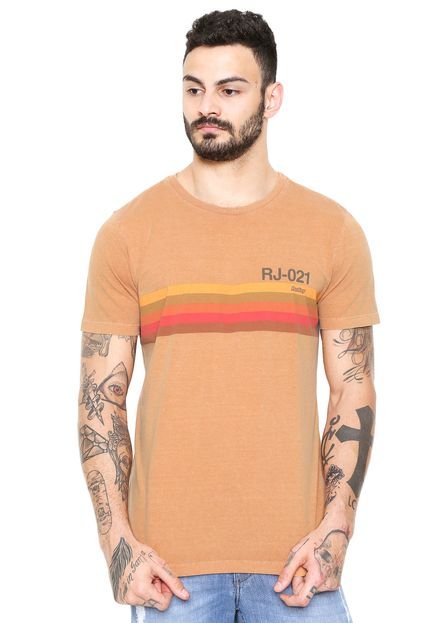 Camiseta Redley Tape Caramelo - Marca Redley