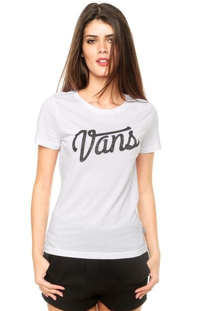 Camiseta Vans Batter Up Branca - Marca Vans
