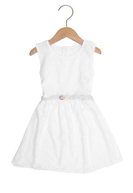 Vestido Cativa Menina Branco - Marca Cativa