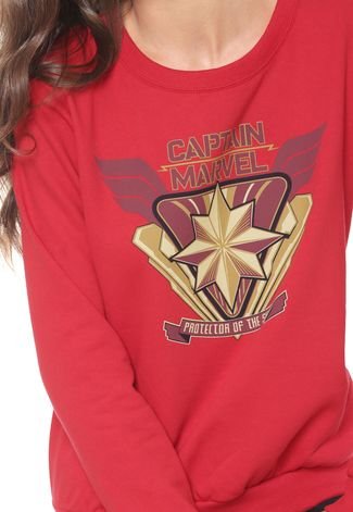 Moletom deals captain marvel