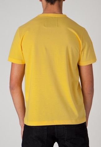 Camiseta Brasil Music Amarela