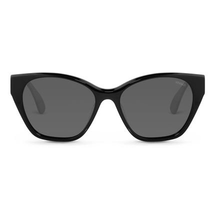 Óculos de Sol Gatinho Vivara em Acetato Preto e Branco - Marca Vivara