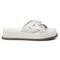 Sandália Papete De Amarrar Napa Off White - Marca Carolla Shoes