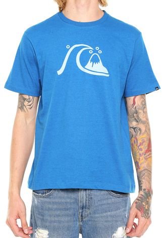 Camiseta Quiksilver Originals Azul