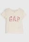 Camiseta GAP Logo Bege - Marca GAP