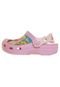 Papete Infantil Crocs Disney Princess Dreams in Bloom Rosa - Marca Crocs