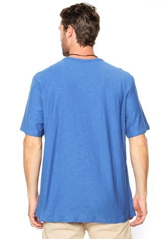 Camiseta Malwee Estampada Azul