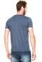 Camiseta KN Clothing & Co. Básica Cinza/Azul - Marca KN Clothing & Co.