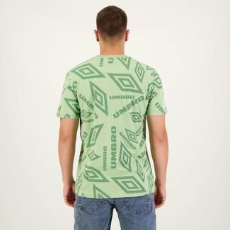 Camiseta Umbro Diamond Grafic Bright Verde
