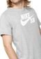 Camiseta Nike SB Dry Dfc Cinza - Marca Nike SB