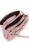 Bolsa Couro Transversal Dumond Shoulder Bag Rosa - Marca Dumond